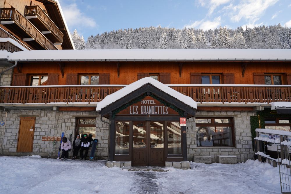 Central Méribel hotel in France with ski-in ski-out access
